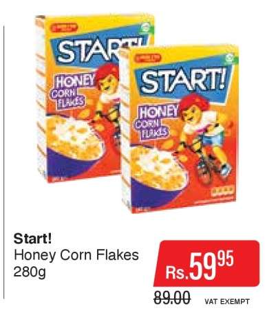 Start! Honey Corn Flakes