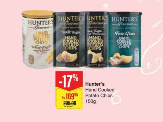 Hunter’s Hand Cooked Potato Chips