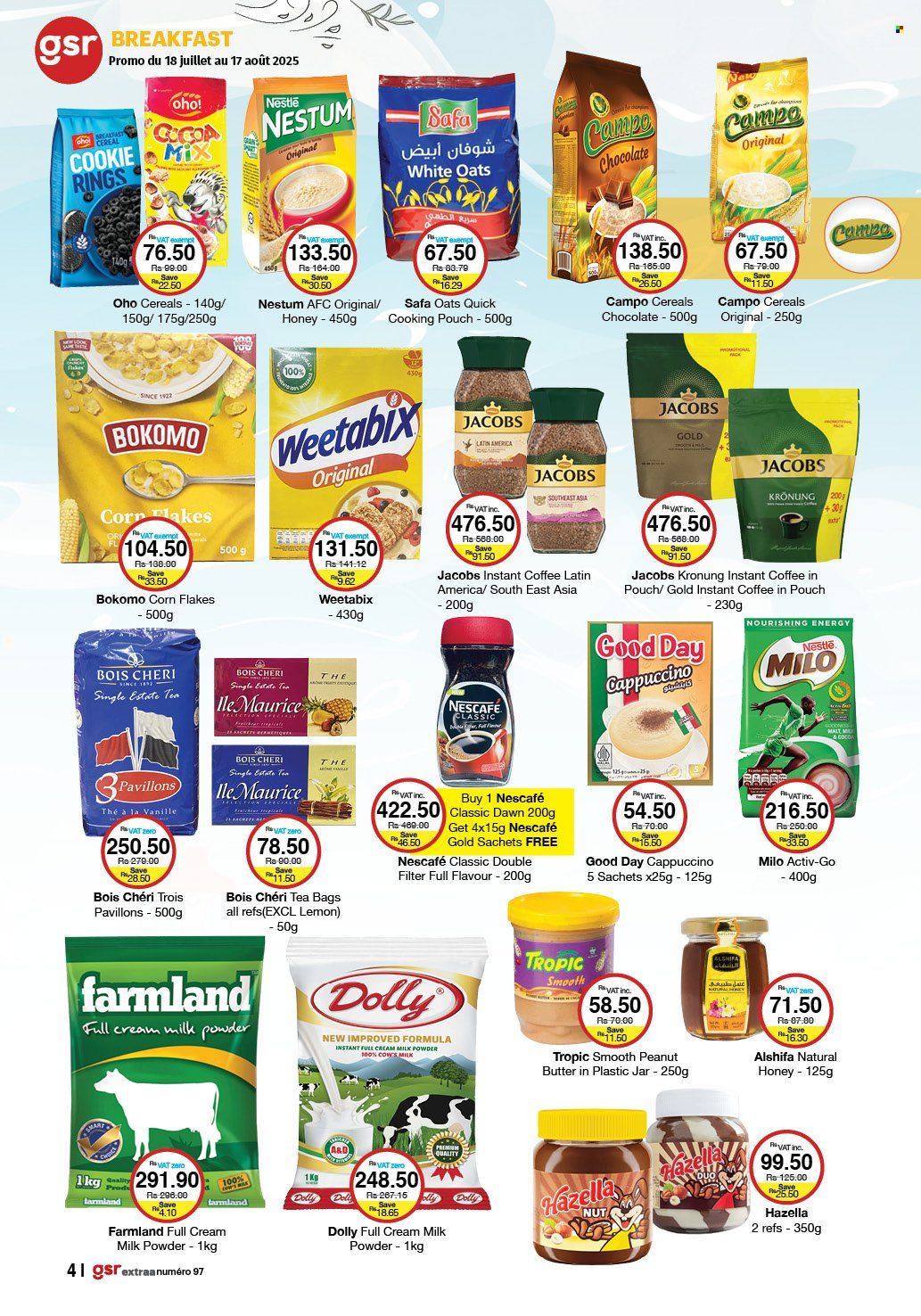 GSR catalogue - 1.07.2025 - 31.07.2025. Page 4