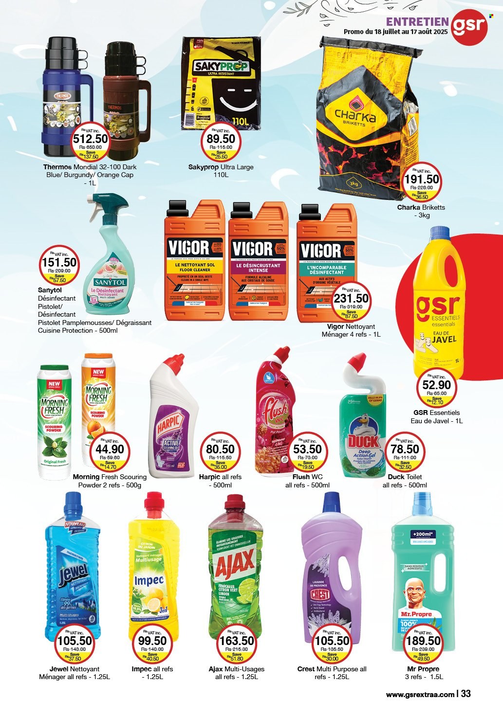 GSR catalogue - 1.07.2025 - 31.07.2025. Page 33