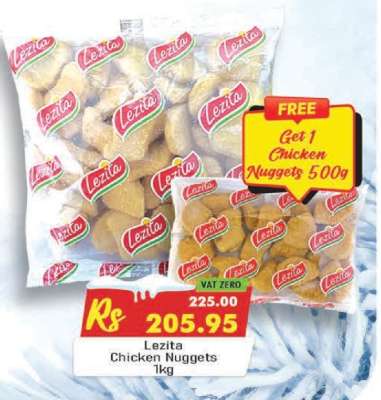 Lezita Chicken Nuggets 1kg