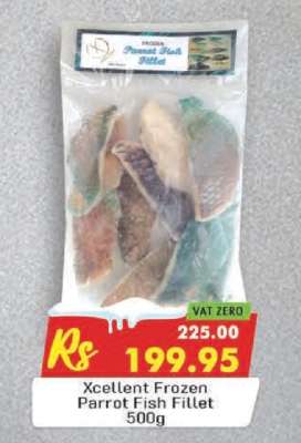 Xcellent Frozen Parrot Fish Fillet 500g