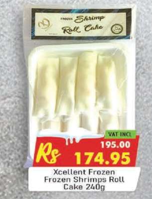Xcellent Frozen Frozen Shrimps Roll Cake 240g
