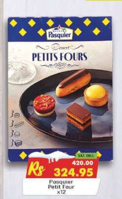 Pasquier Petit Four x12