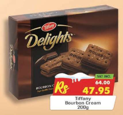 Tiffany Bourbon Cream 200g