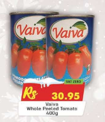 Vaiva Whole Peeled Tomato 400g