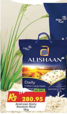 Alishaan Daily Basmati Rice 5kg