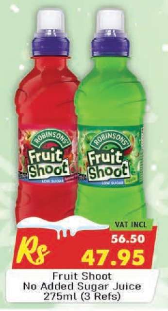 Fruit Shoot No Added Sugar Juice
