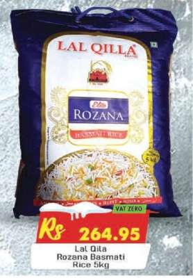 Lal Qila Rozana Basmati Rice 5kg