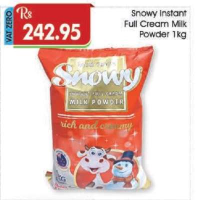 Snowy Instant Full Cream Milk Powder 1kg