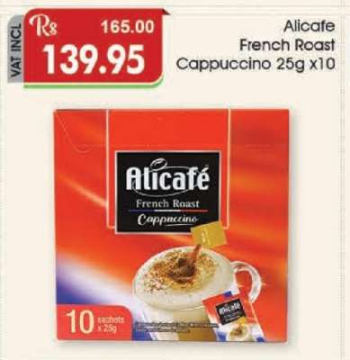 Alicafe French Roast Cappuccino 25g x10