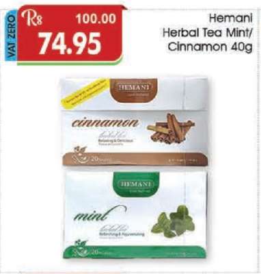 Hemani Herbal Tea Mint/Cinnamon 40g