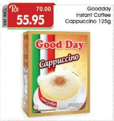 Goodday Instant Coffee Cappuccino 125g