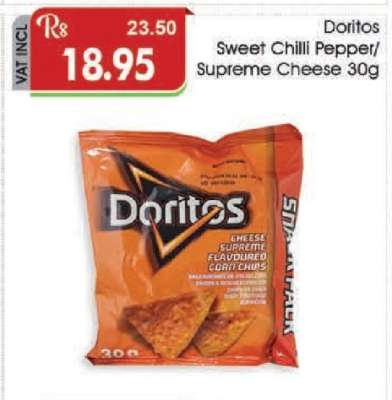 Doritos Sweet Chilli Pepper/Supreme Cheese 30g