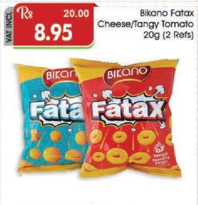 Bikano Fatax Cheese/Tangy Tomato