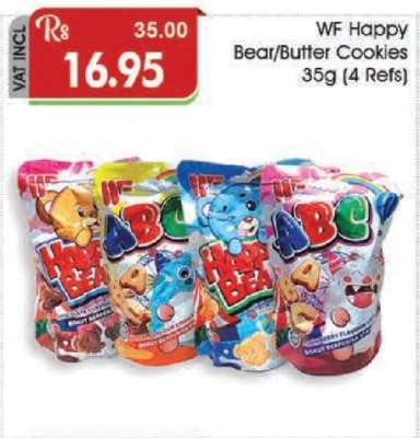 WF Happy Bear/Butter Cookies