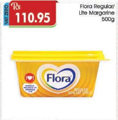 Flora Regular/Lite Margarine 500g