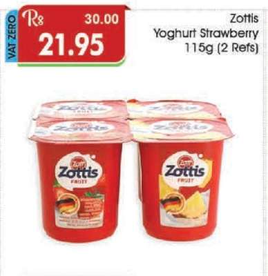 Zottis Yoghurt/Strawberry