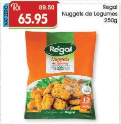 REGAL NUGGETS DE LEGUMES 250G