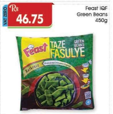 Feast IQF Green Beans 450g