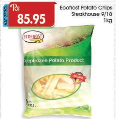 Ecofrost Potato Chips Steakhouse 9/18
