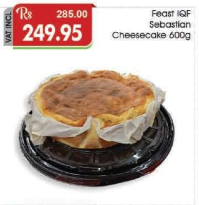 Feast IQF Sebastian Cheesecake 600g