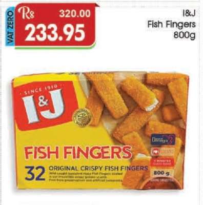 I&J Fish Fingers 800g