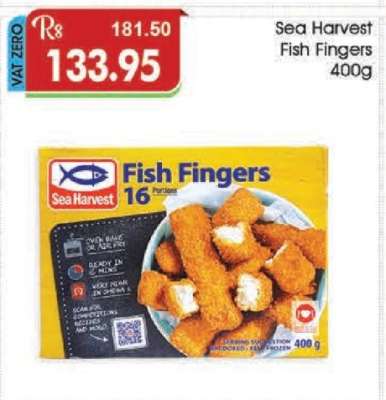 Sea Harvest Fish Fingers 400g
