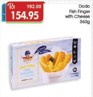Dodo Fish Finger with Cheese 360g