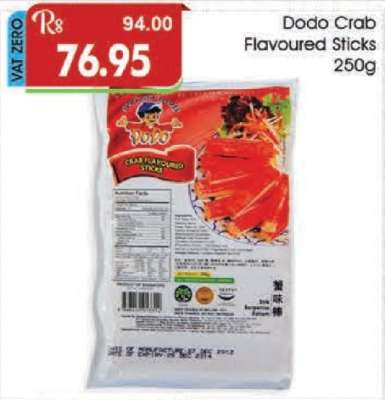 Dodo Crab Flavoured Sticks 250g