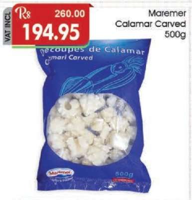 Maremer Calamar Carved 500g