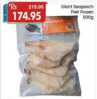 Giant Seaperch Filet Frozen 500g