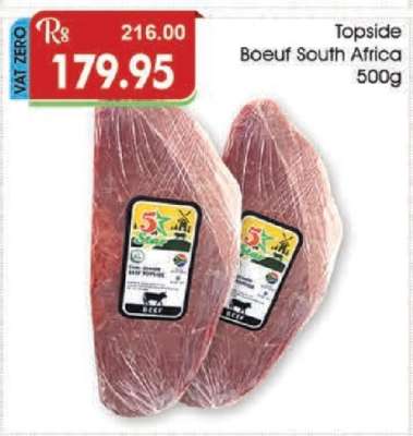 Topside Boeuf South Africa 500g