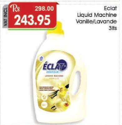 Eclat Liquid Machine Vanille/Lavande 3lts