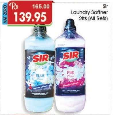 Sir Laundry Softener 2lts (All Refs)