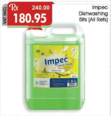 Impec Dishwashing 5lts (All Refs)