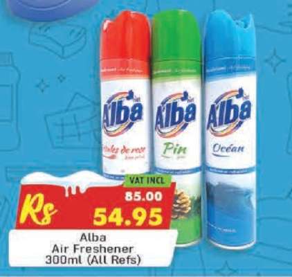 Alba Air Freshener 300ml (All Refs)