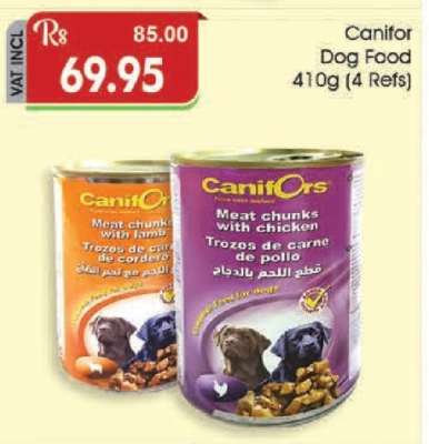 Canifor Dog Food 410g (4 Refs)