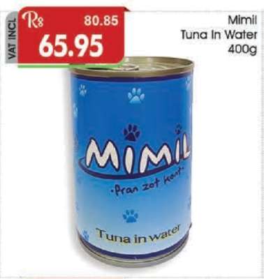 MIMIL TUNA IN WATER 400G