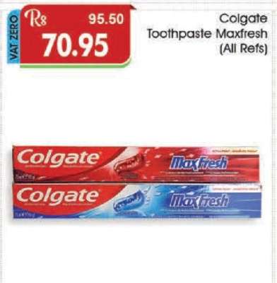 Colgate Toothpaste Maxfresh (All Refs)