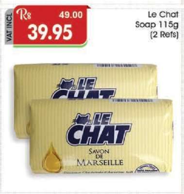 Le Chat Soap 115g (2 Refs)