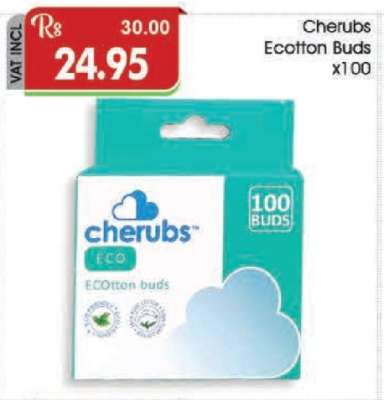 Cherubs Ecotton Buds x100