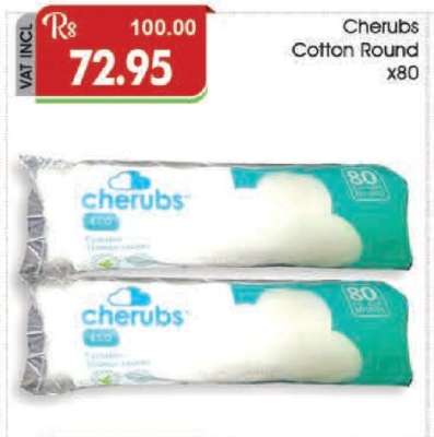 Cherubs Cotton Round x80