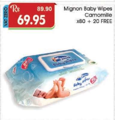 Mignon Baby Wipes Camomille