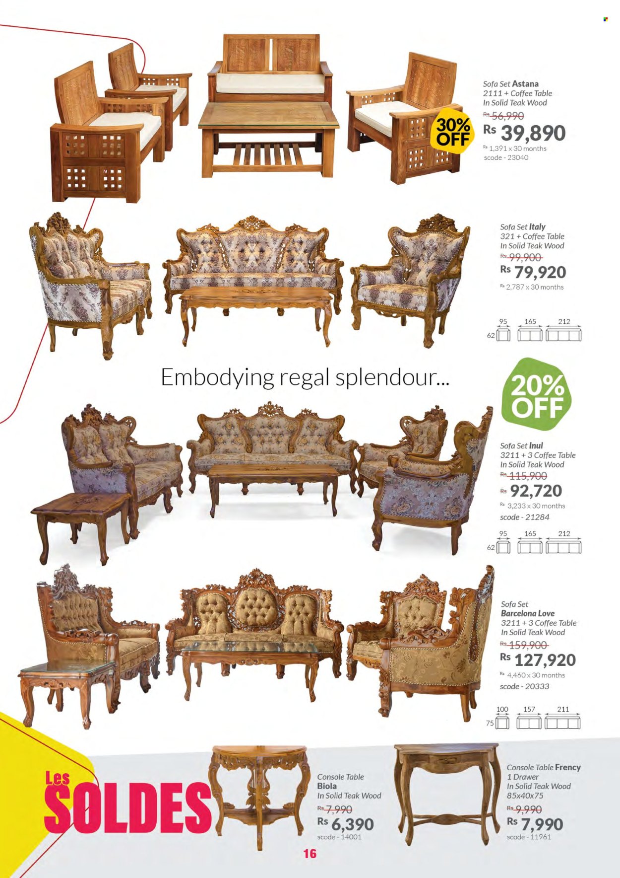 Teak World catalogue - 23.07.2025 - 31.08.2025. Page 16