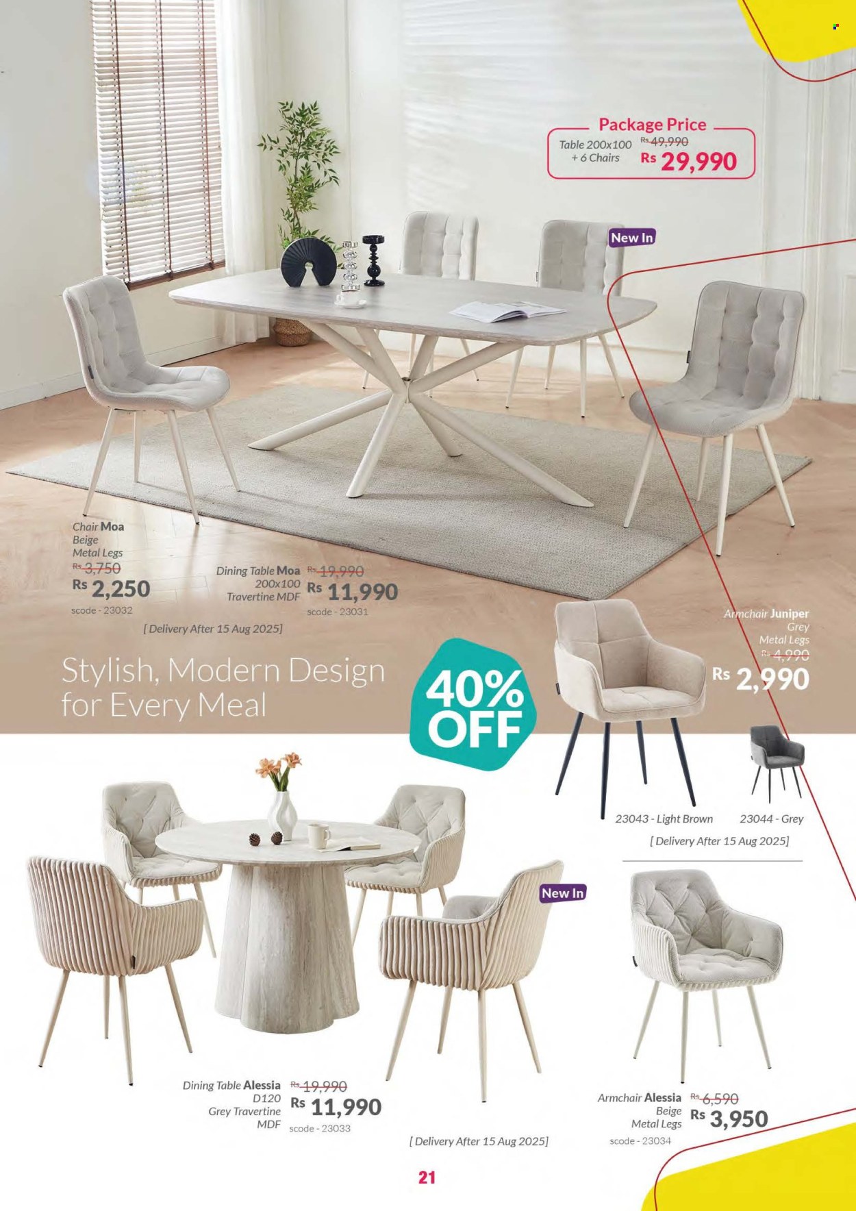 Teak World catalogue - 23.07.2025 - 31.08.2025. Page 21