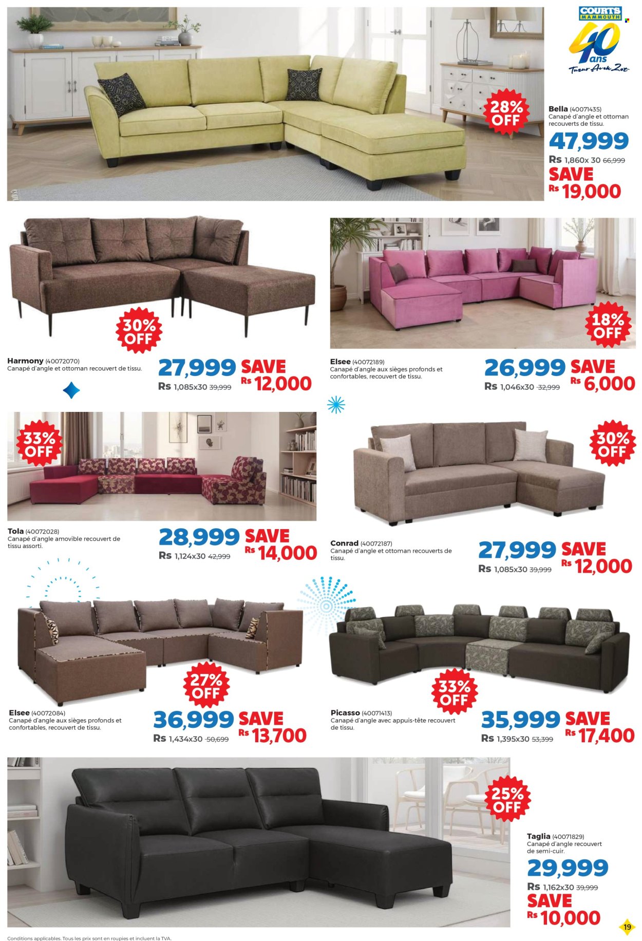 Courts Mammouth catalogue - 25.07.2025 - 11.09.2025. Page 19
