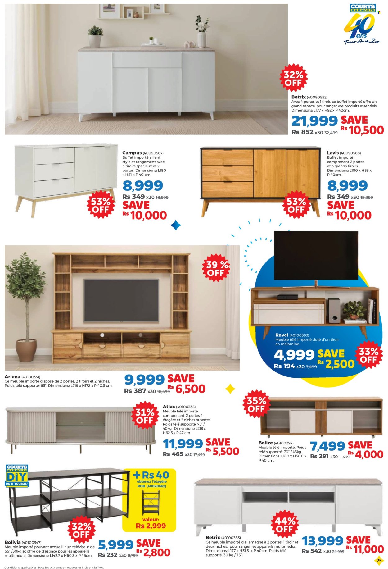Courts Mammouth catalogue - 25.07.2025 - 11.09.2025. Page 25