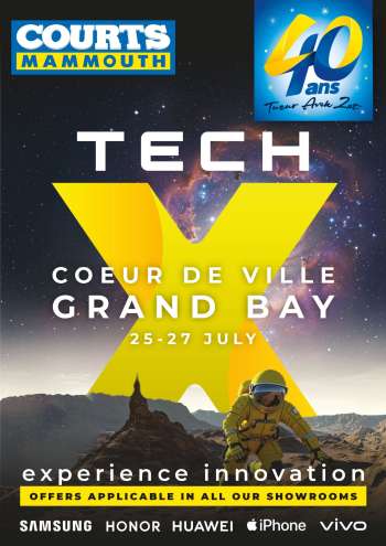 thumbnail - Courts Mammouth catalogue - Tech X 2025 Grand Bay
