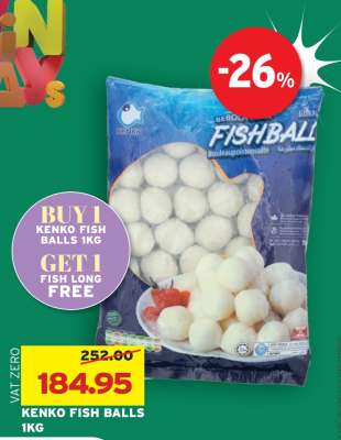 KENKO FISH BALLS 1KG